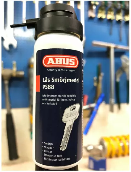 ABUS Lukkospray 50 ml - Moottoripyörän Lukkotarvikkeet - 72922 - 1